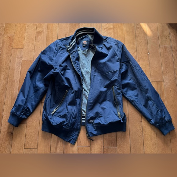 Mens Dickies blue jacket size Large - Picture 1 of 4